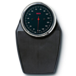 Seca 760 Flachwaage, Farbe schwarz, bis 150kg, mechanische Personenwaage (AV)