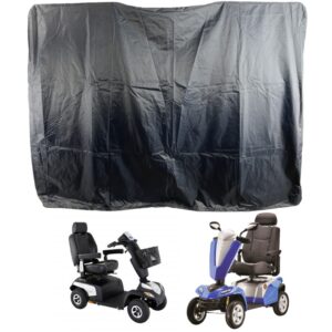 MPB Scooter-Garage XL, grau, beschwerter Rand zur einfacheren Handhabung und Halt, Abdeckung für Elektromobile