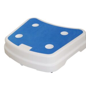 Badestufe stapelbar (10 cm), die sichere Einstiegshilfe, sehr stabil, bis 190kg, bis zu 6 Stufen aufeinander stapelbar