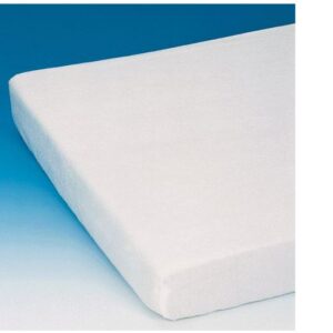Russka Matratzenschutzbezug Frottee, 90x200x15cm, Super-Qualität, hochwertig weiches Frottee, Unterseite PVC