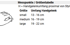 BORT Generation Daumenschiene blau