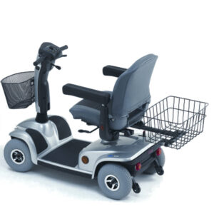Großer Einkaufskorb inkl. Halterung für Invacare E-Mobil Leo und Orion, das Seniorenmobil