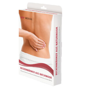 RFM Naturmoor Beckenwärmer, Wärme-Anwendung ideal bei entzündlichen Schmerzen, Verspannungen von Muskeln, Gelenkschmerzen und rheumatischen Schmerzen