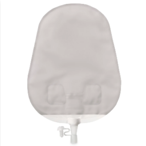 SenSura Mio einteilig Uro Mehrkammerbeutel, Midi, 340ml, Stomagröße 10-45mm, lichtgrau, P=30 Stück,