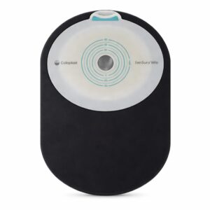 SenSura Mio Nr. 19717 einteilig mit geschlossenem Beutel, Maxi, 510ml, Stomagröße 30-45mm ausschneidbar, schwarz, P=30 Stück, PZN 19974667