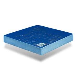 Systam MIXTE Gel-Kissen, HMV, viskoelatischer Gel und Kaltschaumstoff, atmungsaktiver Bezug