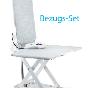 Bezugset für Badewannenlifter, Polsterbezüge für Aquatec Orca Badelift, Fb. weiß (Sitz- & Rückenbezug)