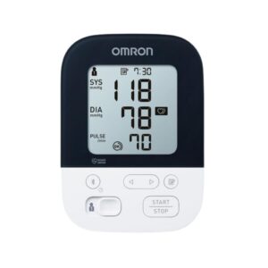 (AV) Omron M400 Intelli IT Oberarm-Blutdruckmessgerät, mit intelli Wrap Manschette für mehr Genauigkeit