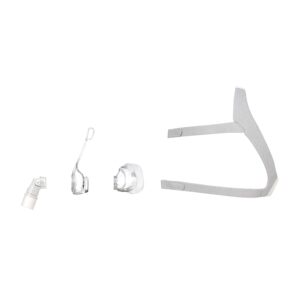 Resmed AirFit N20 Classic, CPAP Nasenmaske, InfinitySeal™ Maskenkissen, flexible Stirnstütze und weiches Kopfband (Nachfolger der Ultra Mirage II ) (#1235372)