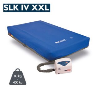 SLK IV XXL 400 Pulsations-Komplettersatzsystem, Sondergröße 120x200cm, Wechseldruckmatratze Dekubitus Grad IV, bis 400kg