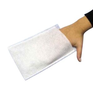 Waschhandschuhe Einmalgebrauch Dahlhausen P=50 Stück, aus Vlies, Maße: 14.5 x 22cm