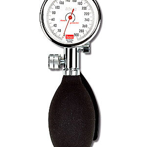 Boso Solid Blutdruckmessgerät, mit XXL-Klettmanschette für extra starke Arme 41-61cm, Skala 60mm, , Etui, schwarz
