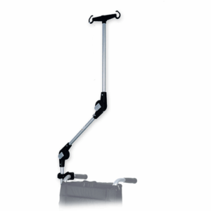 MPB Infusionshalter, universal, für Rollatoren und Rollstühle, flexibel, höhenverstellbar und abnehmbar