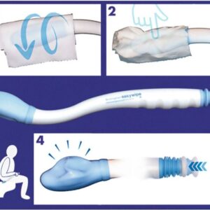 Easywipe Abwischhilfe für Toilettenhygiene, praktische Hilfe beim Toilettengang