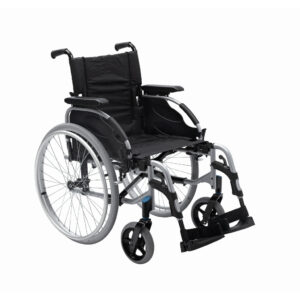 Invacare Action2 NG Leichtgewichts-Rollstuhl, sicher und zuverlässig, bis 125 kg (#2201)