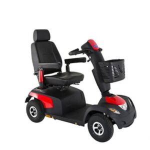 Elektromobil Invacare Comet PRO , rot, 15 km/h, Comfort-Sitz, bis 160kg, Akku 75 Ah