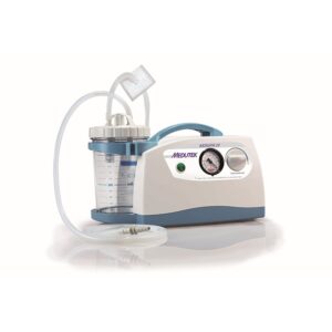 Medutek Kataspir 20 Absauggerät, Saugleistung 16l/min., HMV, Absaugpumpe zur Anwendung bei HNO, Home-Care, Krankenstation, Tracheotomie