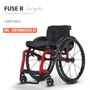 Meyra Femto R 1.180 Aktivrollstuhl, Starrahmen, HMV, individuelle Anpassung, versch. Rahmenarten, Konfiguration nach Ihren Wünschen, Aktion inkl. Gratis Contour Kissen +3D