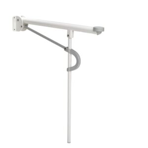 Etac Optima L Wand-Klappgriff, Stützklappgriff mit Stützbein, modern und funktional, bis 150kg