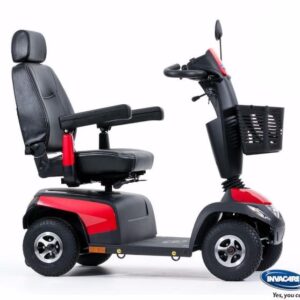 Invacare Orion PRO 10 km/h TÜV, 4-Rad-E-Mobil, Elekromobil 10 km/h, Rot, das schöne Seniorenmobil von Invacare Scooter