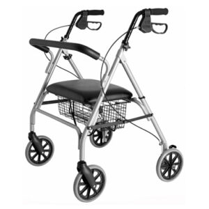Trendmobil XL Rollator R225 inkl. Korb & Stockhalter, bis 225kg