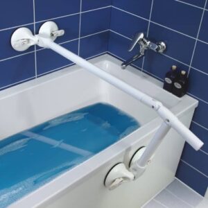 Roth Mobeli - Mobile QuattroPower Wanne, fester Halt ohne Schrauben, in zwei Größen (870 mm Standard) 980 mm mit Griffverlängerung