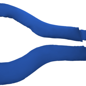 Carepur Rückenlagerungskissen M, HMV, 200x60cm, körperlanges, zengenförmiges Kissen zur Weichlagerung, Unterfütterung und Positionierung des gesamten Körpers mit nur einem Kissen