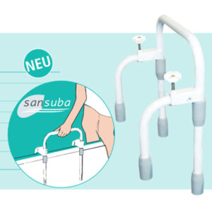 Badewannen-Einstieghilfe Sansuba Weiss