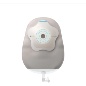 SenSura Mio Konkav einteilig Uro Mehrkammerbeutel, Maxi, Stoma 25mm, lichtgrau, P=10 Stück,