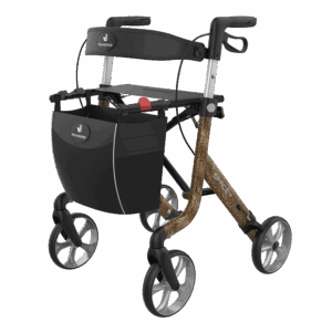 Rehasense Space LX Leichtgewichtsrollator ''Cheetah'', limitierte Art Line Edition, exklusiv in Deutschland jetzt bei Burbach+Goetz