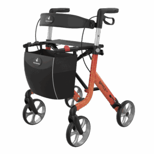 Rehasense Space LX Leichtgewichtsrollator ''Cloud'', limitierte Art Line Edition, exklusiv in Deutschland Bei Burbach+Goetz