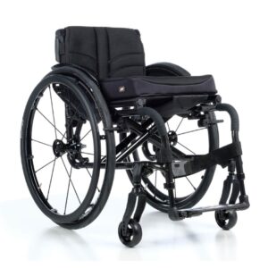 Sopur QS5 X Aktivrollstuhl faltbar, mit 9,9 kg (7,3 kg Transportgewicht) ist er der leichteste Rollstuhl seiner Klasse