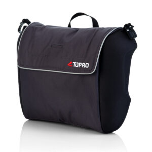 TOPRO Pegasus M stahlblau Carbon-Rollator, nur 6.1kg, Benutzergröße 150–200cm, bis 130kg