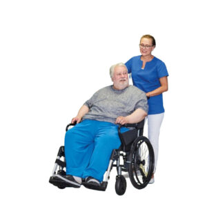 Dietz TAURON I RSI XXL Rollstuhl, Sitzbreiten 60 bis 75cm möglich, Sitztiefen 36 bis 48cm, bis 250kg Personengewicht