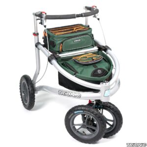 Veloped Trek 14er L (Körpergröße 185-210cm Griffhöhe 84-104cm) grün/schwarz/orange Rollator
