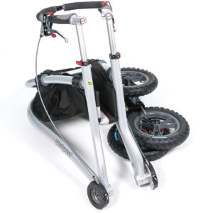 Veloped Trek 14er M (Körpergröße 155-194cm Griffhöhe 77-97cm) marineblau/schwarz/gelb Rollator