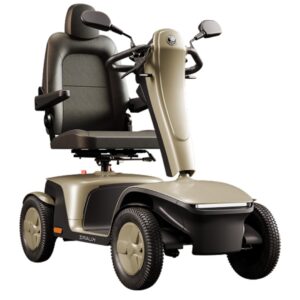 Vermeiren KUARZ Elektromobil 15 km/h, Design-Scooter Gold, 100 Ah Akkus, 750 W Motor, Rückfahrkamera + BBS LED Beleuchtung - vorbestellbar - ab Frühling 2026