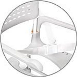 Brustgurt für Etac Clean Dusch- und Toilettenstühle, einzeln (Bitte nur in Verbindung mit Sicherheitsgurt 80209440 einsetzen)